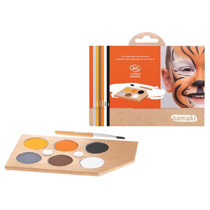 Namaki - Organic Paint Kit - Wild Life Face - 6 colors