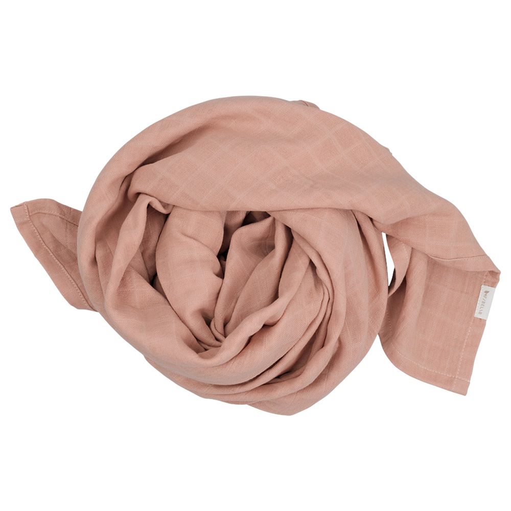 Fabelab - Organic Cotton Swaddle - Old Rose