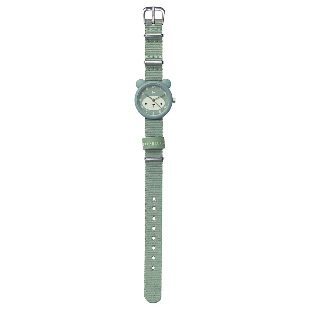 Fabelab - Kids Watch - Bear - Cottage Blue