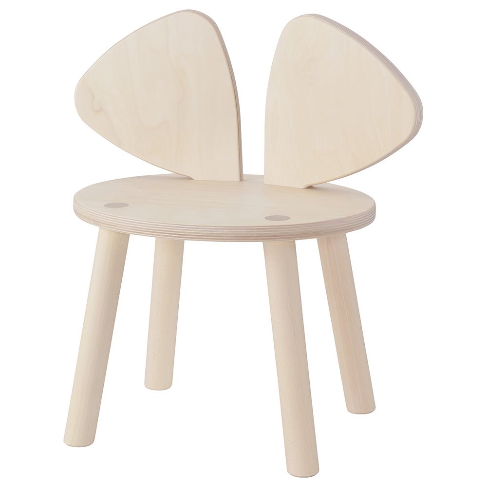 Nofred - Kids Mouse Chair - Birch Natural