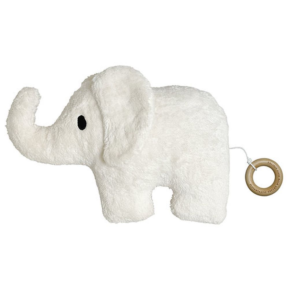 Petit Stellou - Organic Musical Soft Toy - Big Friend Elephant