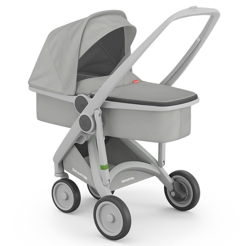 Greentom - Eco Stroller Carrycot W/ Reversible Seat - Grey