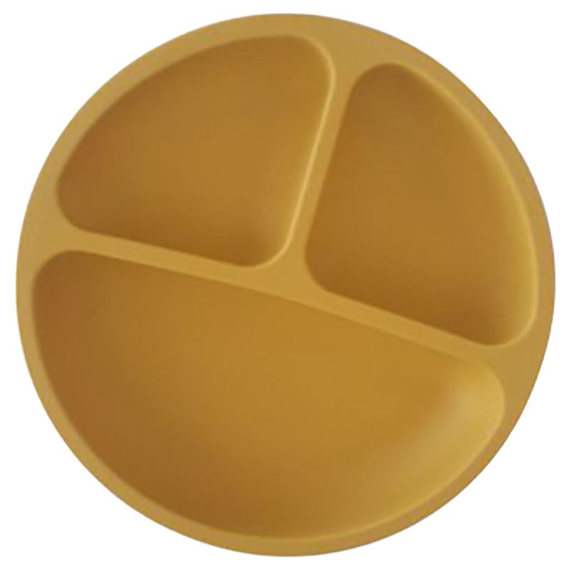 Dove and Dovelet - Silicone Divided Plate - Marigold