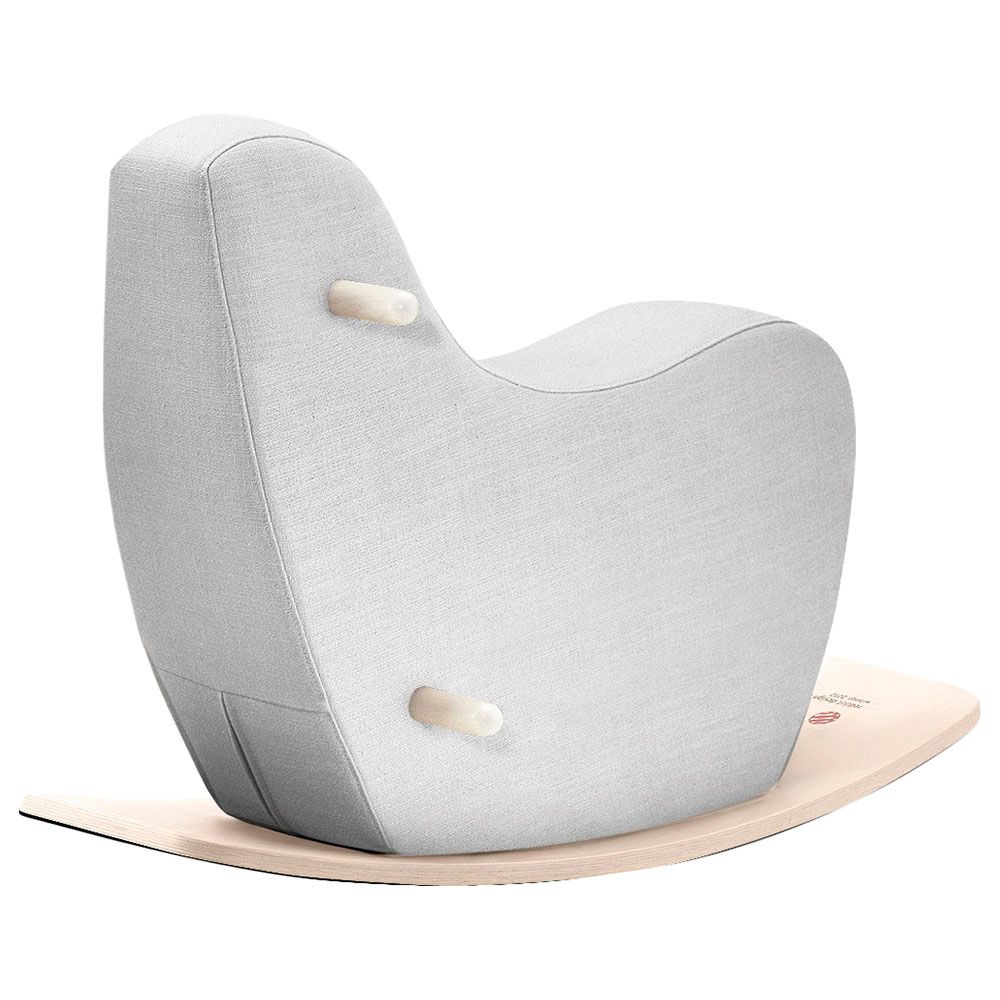 Ooh Noo - Toddler Rocking Horse - Pale Grey