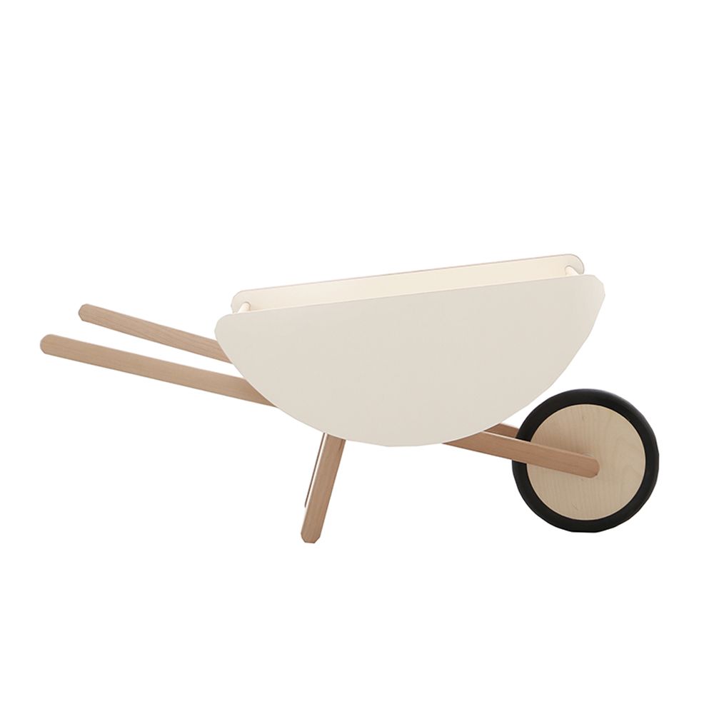 Ooh Noo - Toy Wheelbarrow - White