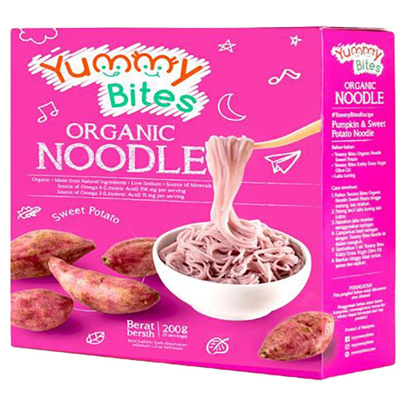 Yummy Bites - Organic Noodle Sweet Potato Flavor - 200g