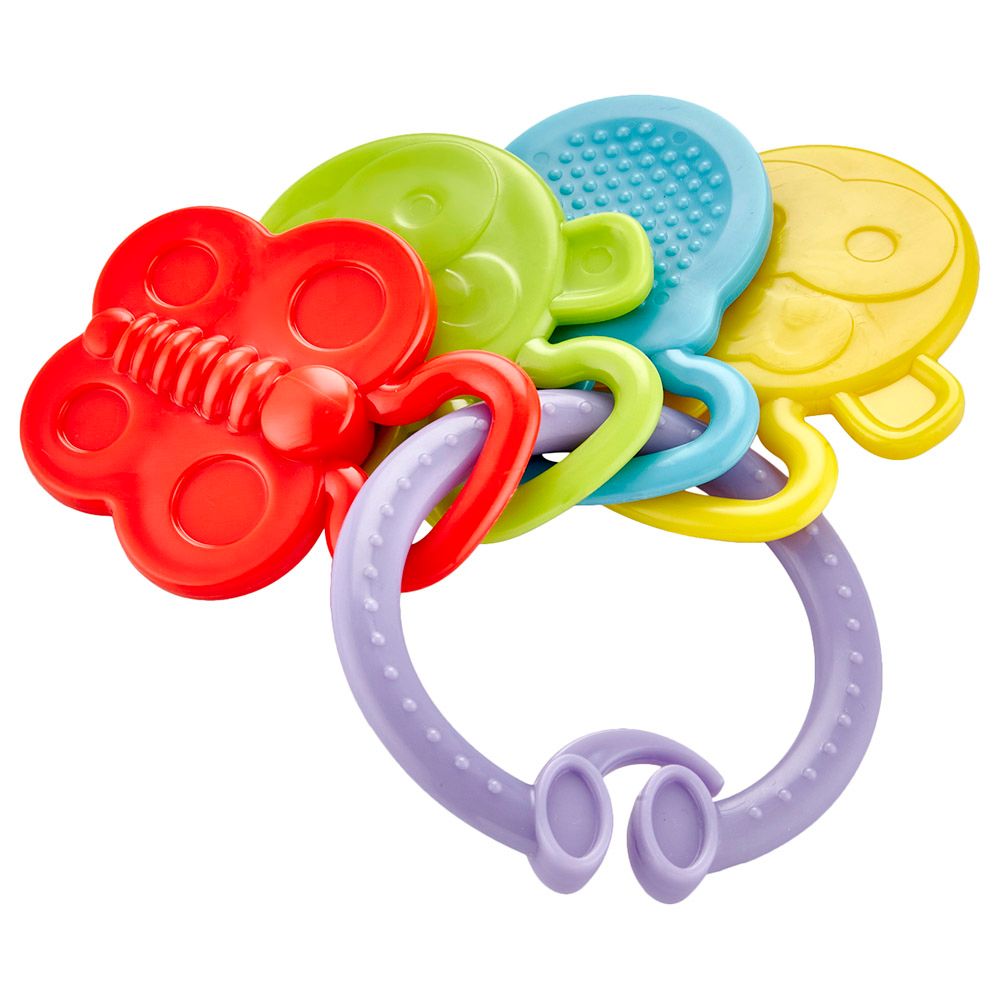 Babyjem - Rattle Teether - Purple