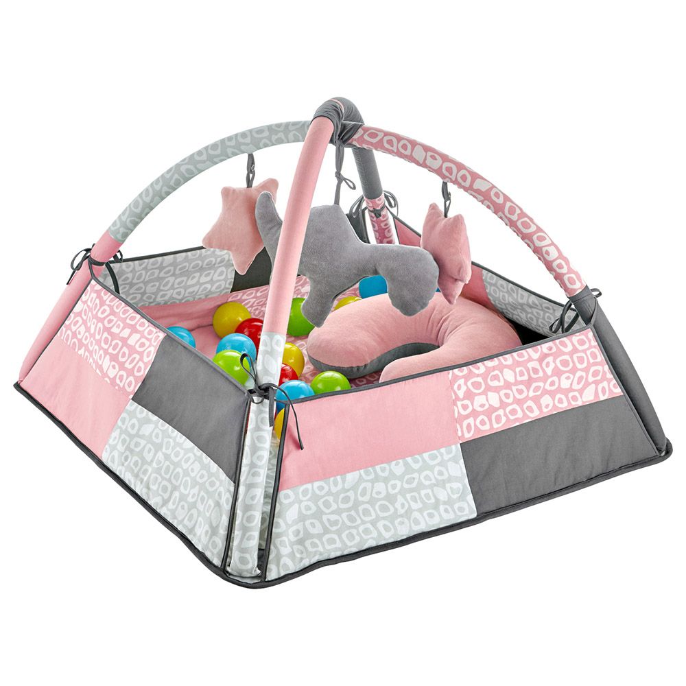 Babyjem - Play Mat w/ Balls - Rose