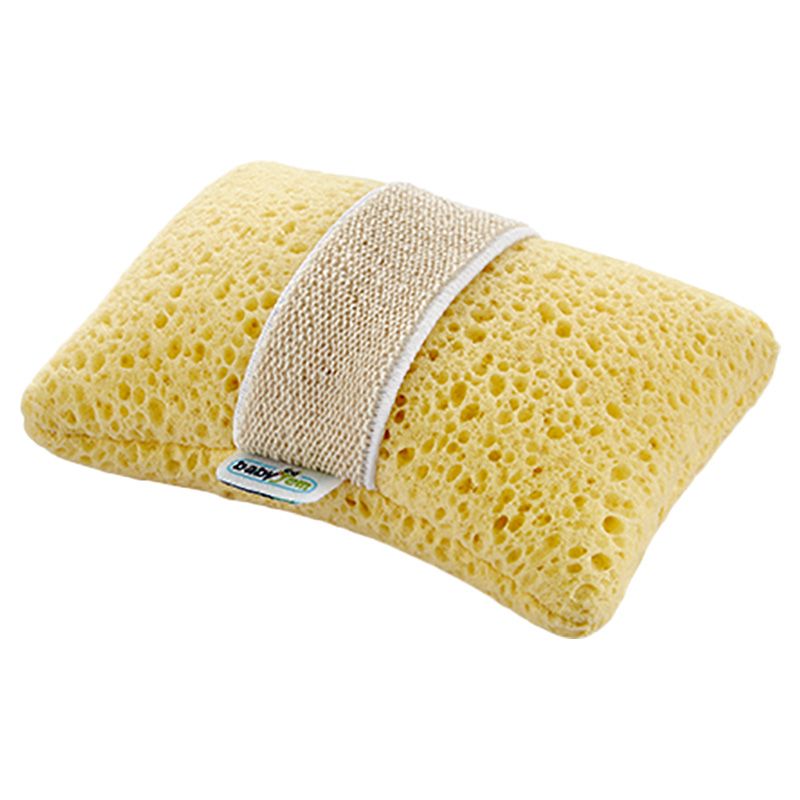 Babyjem - Bath Sponge w/ Holder - Yellow