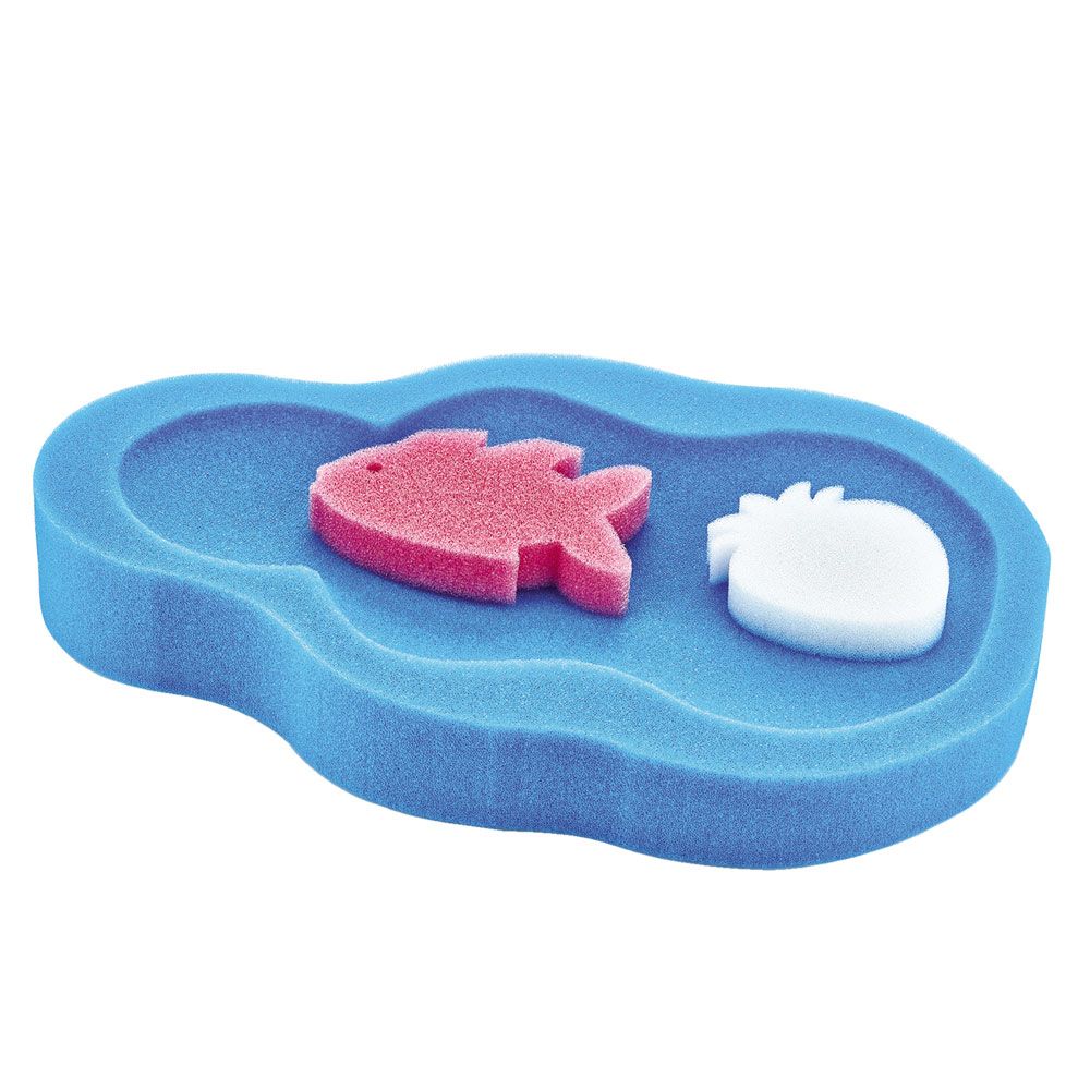 Babyjem - Baby Bath Sponge - Blue