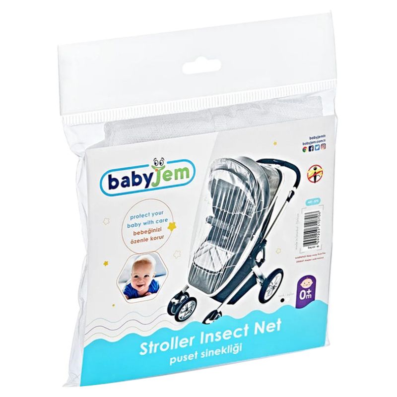 Babyjem - Stroller Insect Net - White