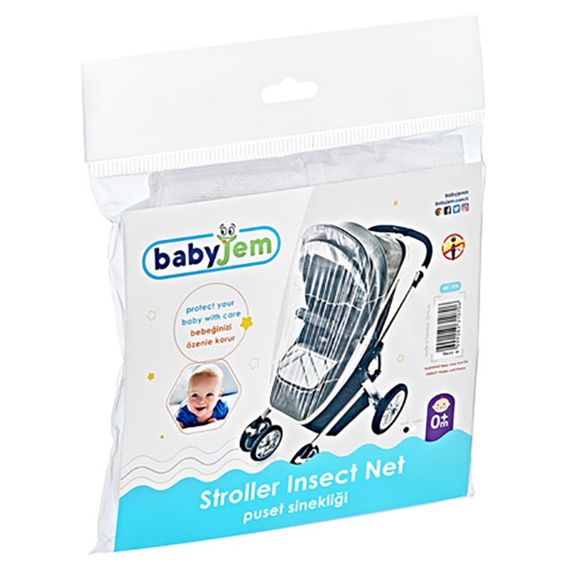 Babyjem - Stroller Insect Net - Black