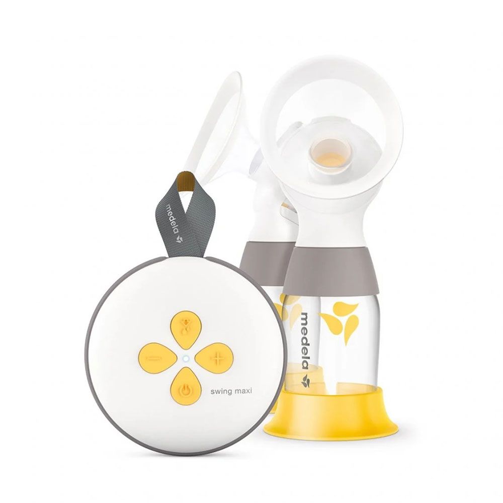 Medela - Swing Maxi Double Electric Portable Breast Pump - USB Charger