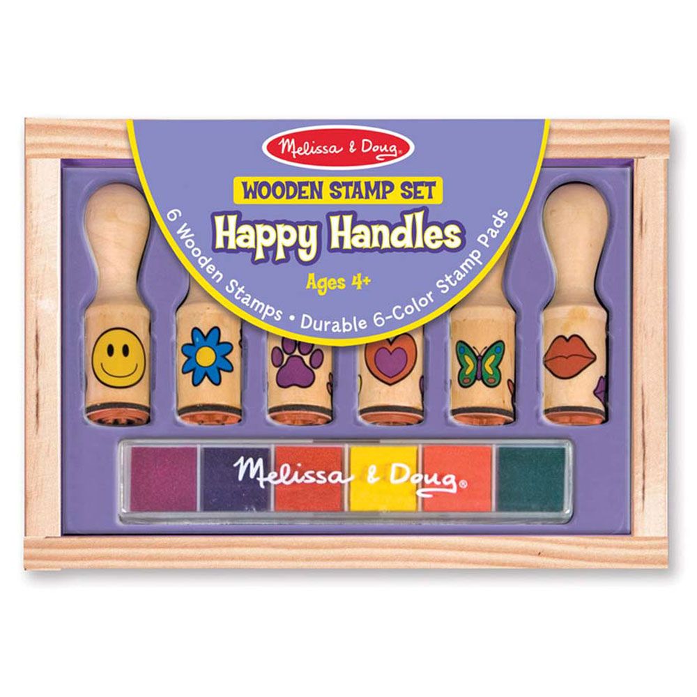 Melissa & Doug - Happy Handle Stamp Set