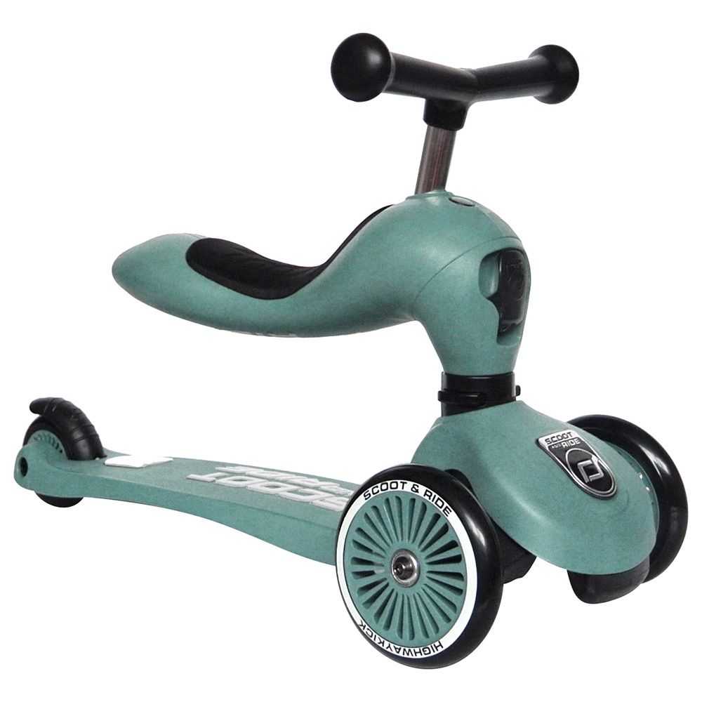 Scoot & Ride - 2-in-1 Scooter Highwaykick 1 - Forest