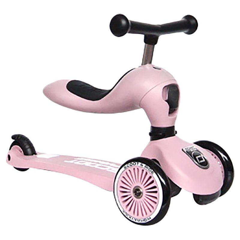 Scoot & Ride - 2-in-1 Scooter Highwaykick 1 - Rose