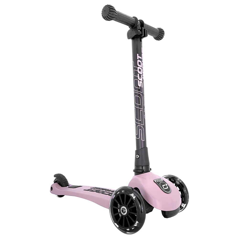 Scoot & Ride - Highwaykick 3 LED Scooter - Rose