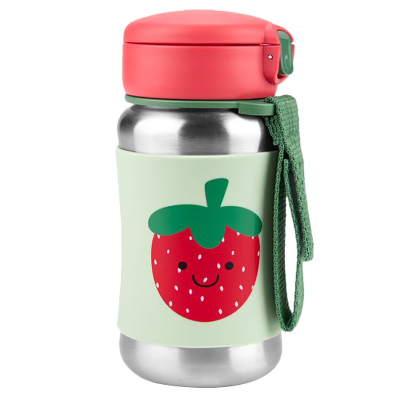 SkipHop - Spark Style Straw Bottle - Strawberry