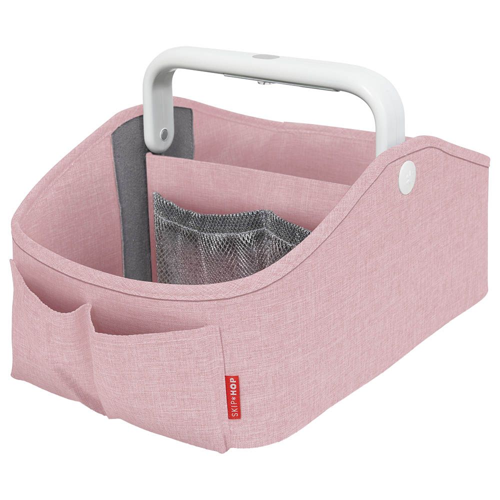 SkipHop - Light Up Diaper Caddy - Pink