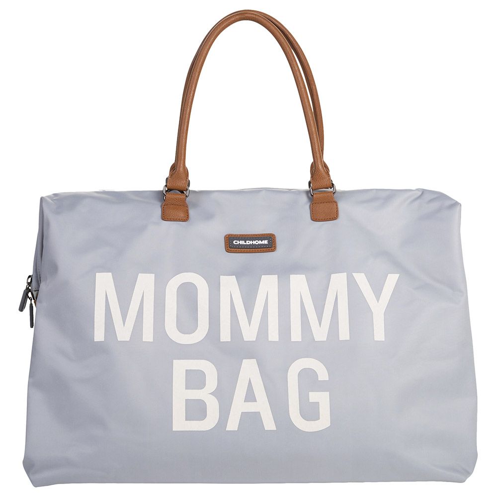 CHILDHOME - Mommy Bag Big - Grey Off White