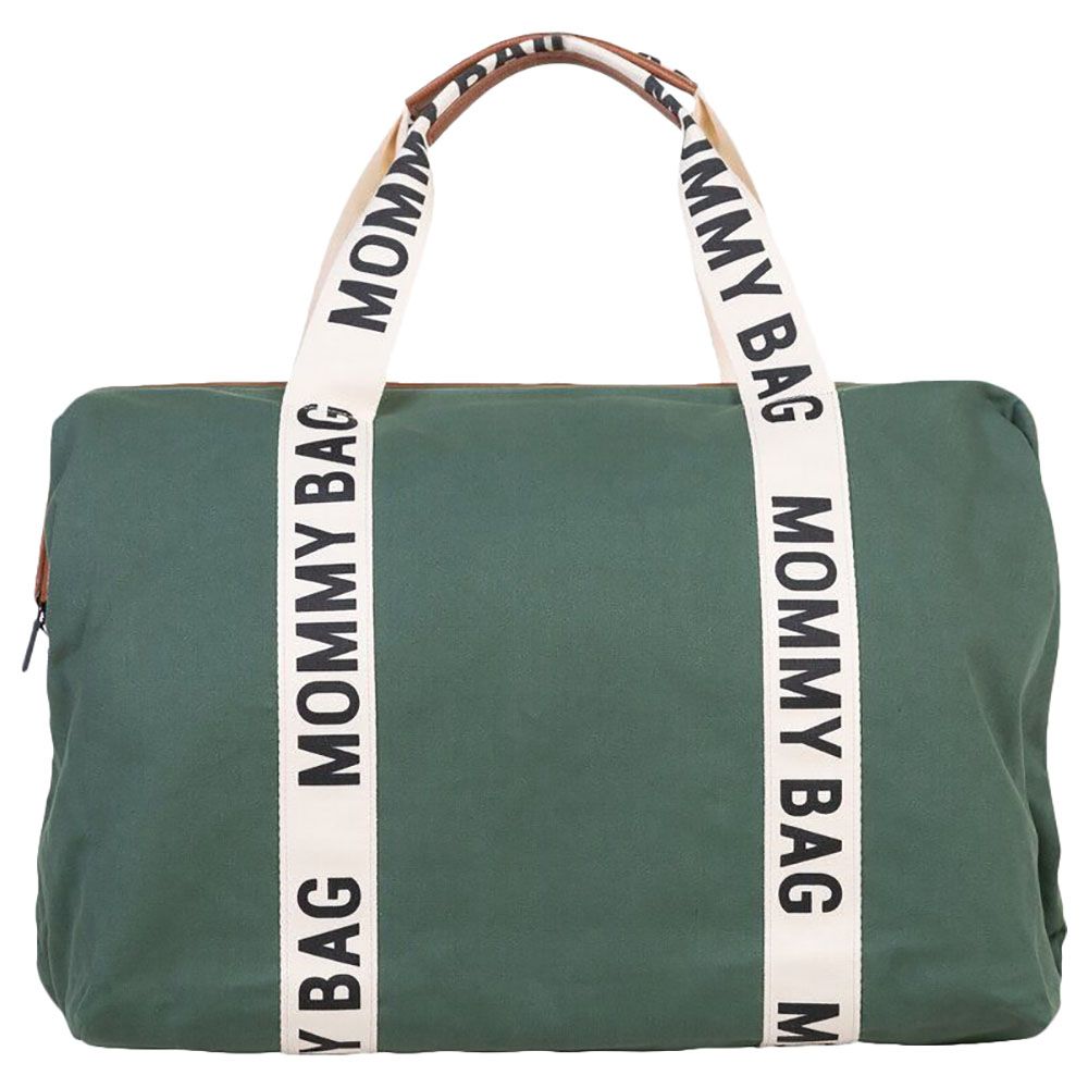 Childhome - Mommy Bag Signature Canvas - Green