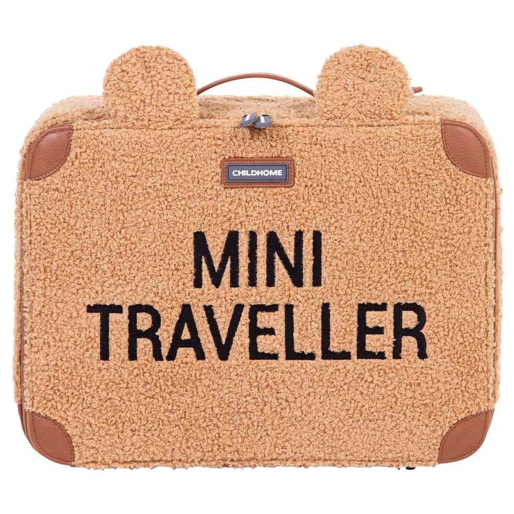 Childhome - Mini Traveller Kids Suitcase - Teddy Beige