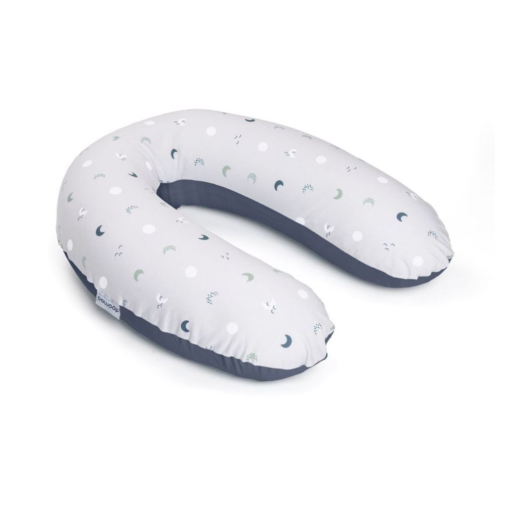 Doomoo - Buddy Nursing Pillow - Blue Grey Moon