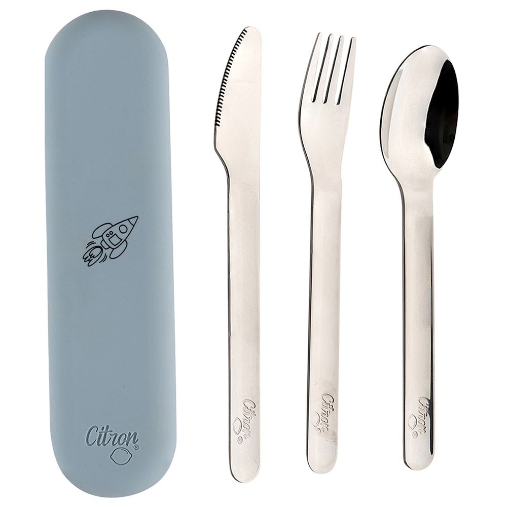 Citron - Cutlery Set - Blue