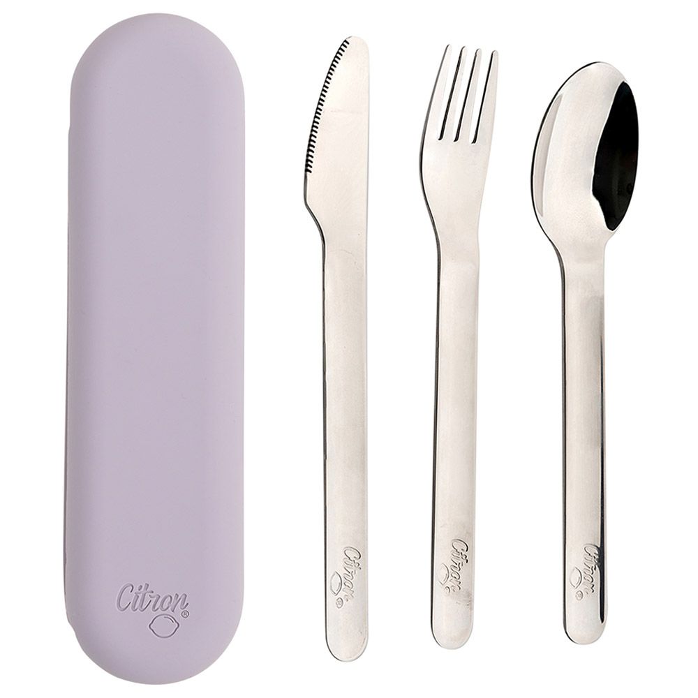 Citron - Cutlery Set - Purple