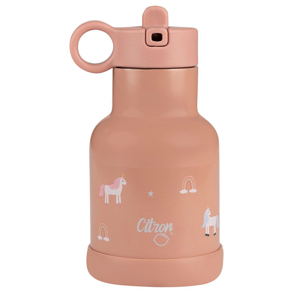 Citron - Printed SS Water Bottle - 250ml - Pink