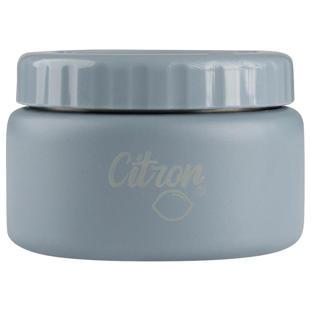 Citron - Stainless Steel Food Jar - 250ml - Blue