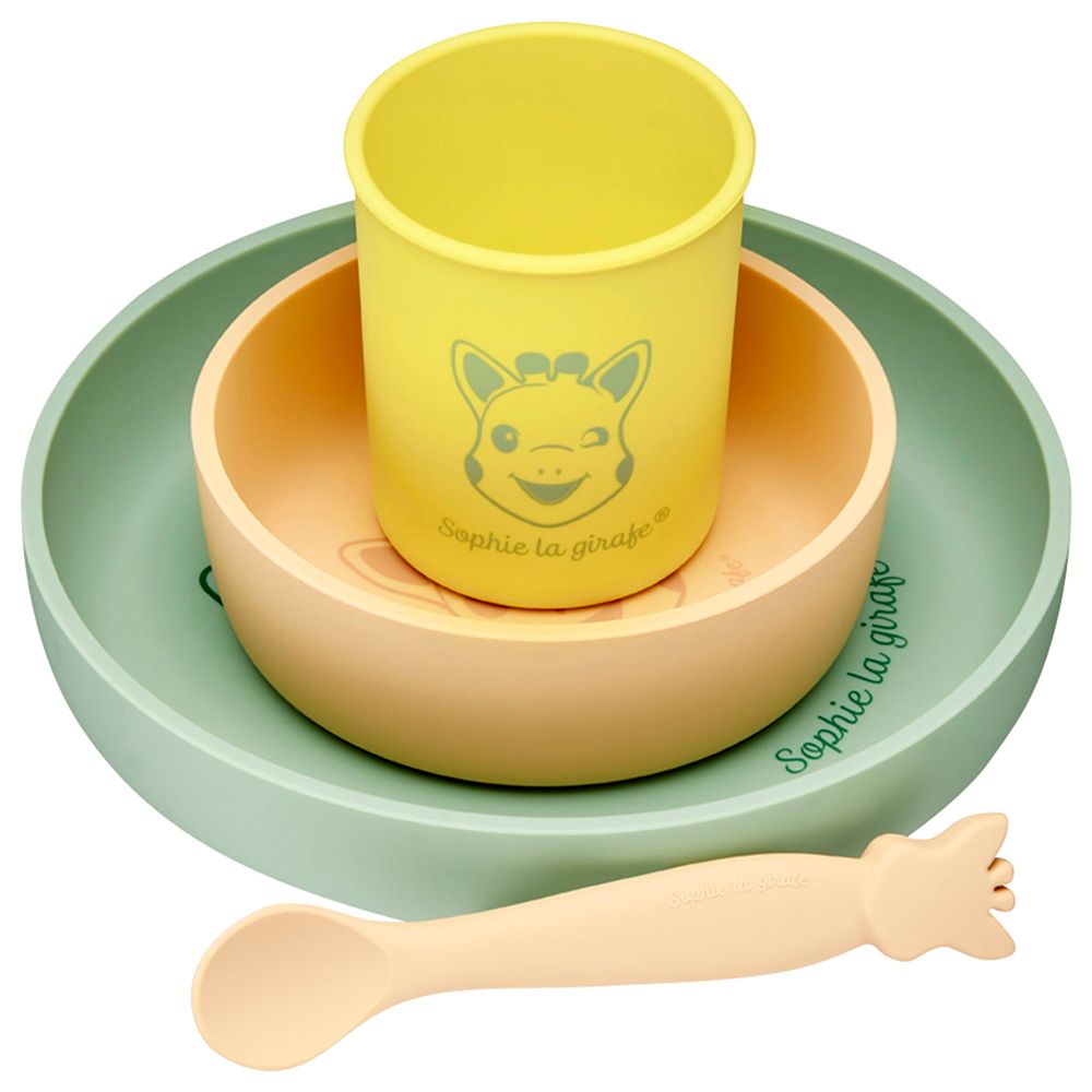 Sophie La Girafe - Il Etait Une Fois Silicone Meal Set 