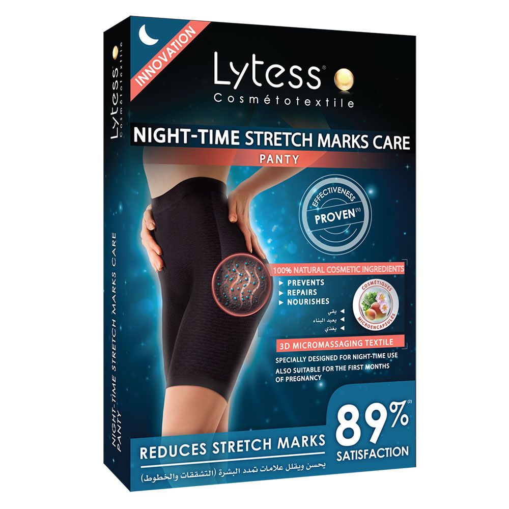 Lytess - Panty - Night-time Stretch Marks Care - Black