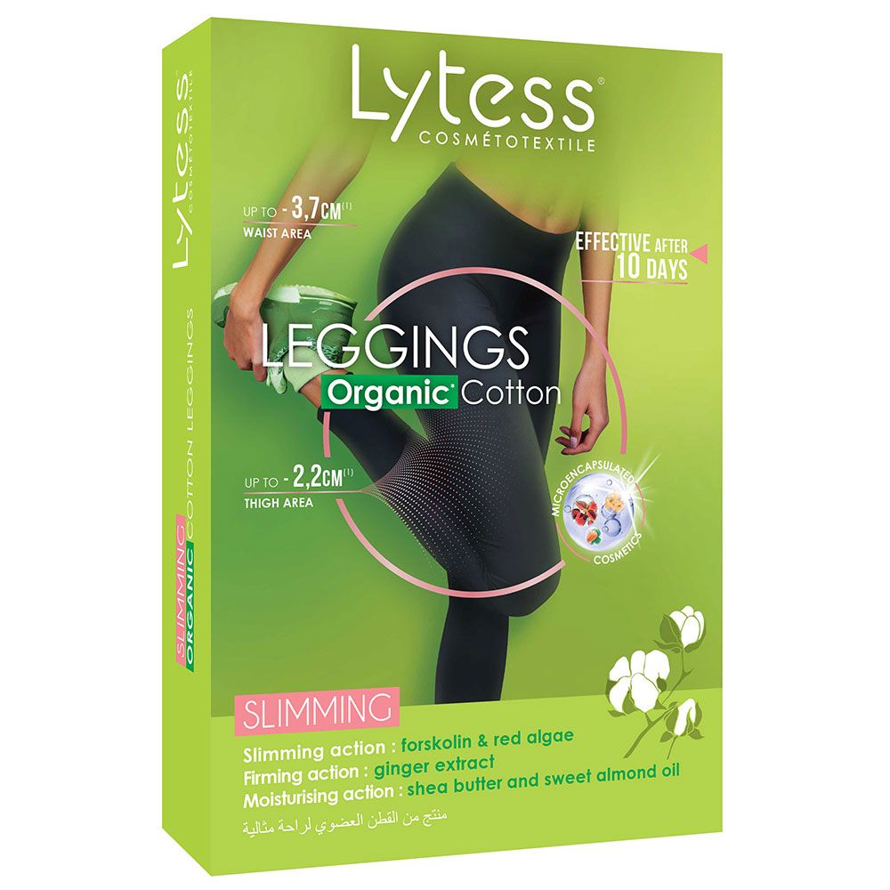 Lytess - Slimming Organic Cotton Leggings - Black