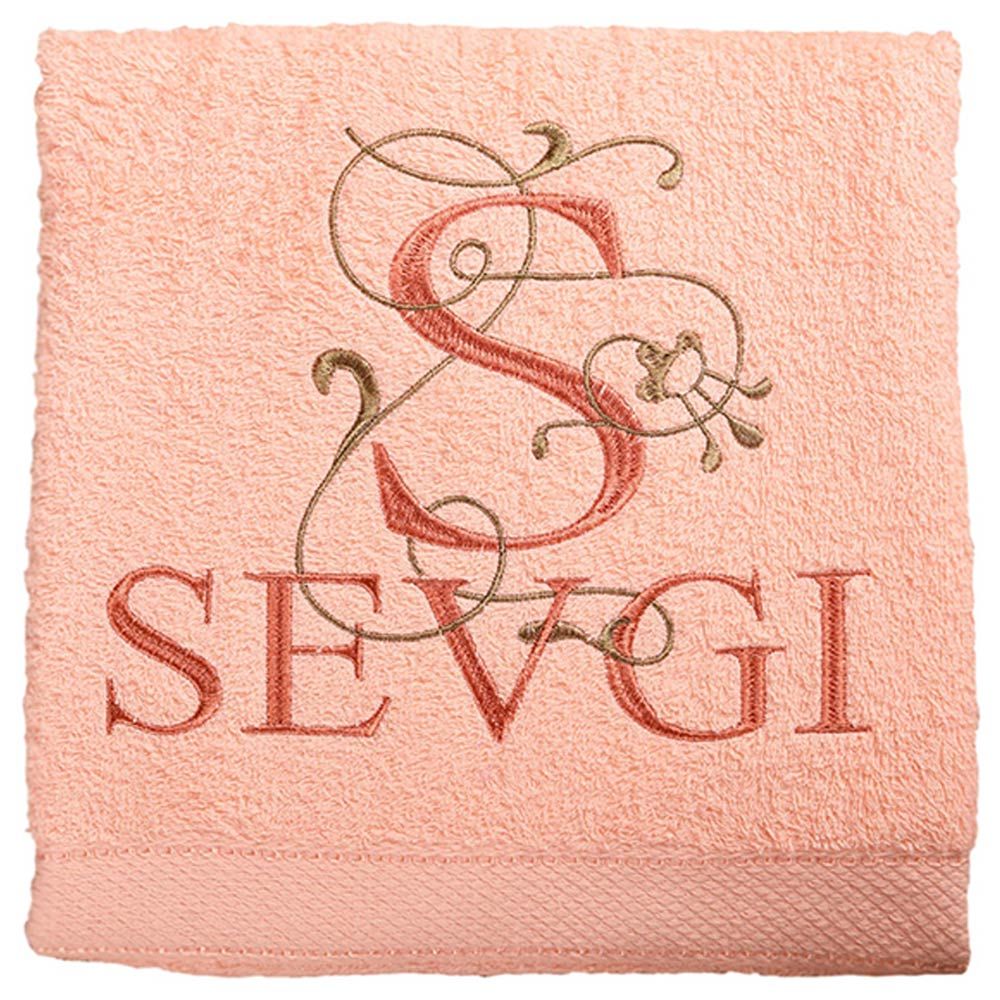 Creative Costumez - Initial Customized Towel - Pink