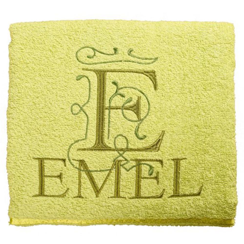 Creative Costumez - Name Customized Towel - Green