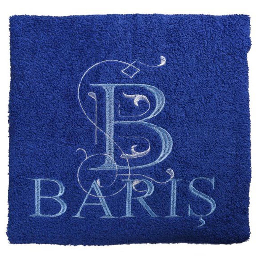 Creative Costumez - Name Customized Towel - Dark Blue