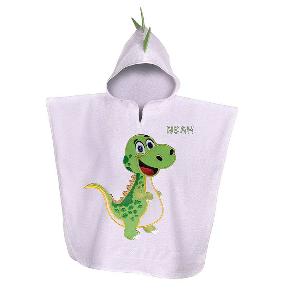 Creative Costumez - Kids Personalized Trex Hooded Towel