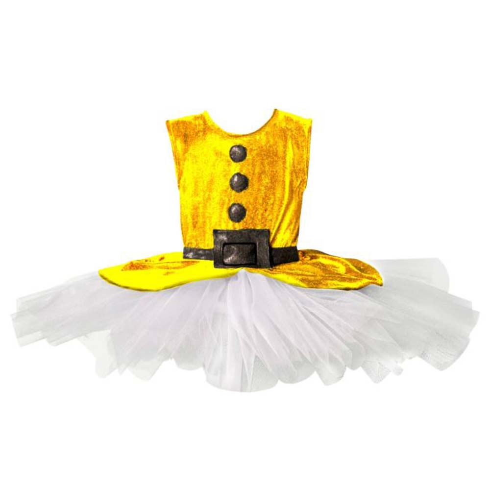 Creative Costumez - Dwarf Tutu Ballet Costume Yellow