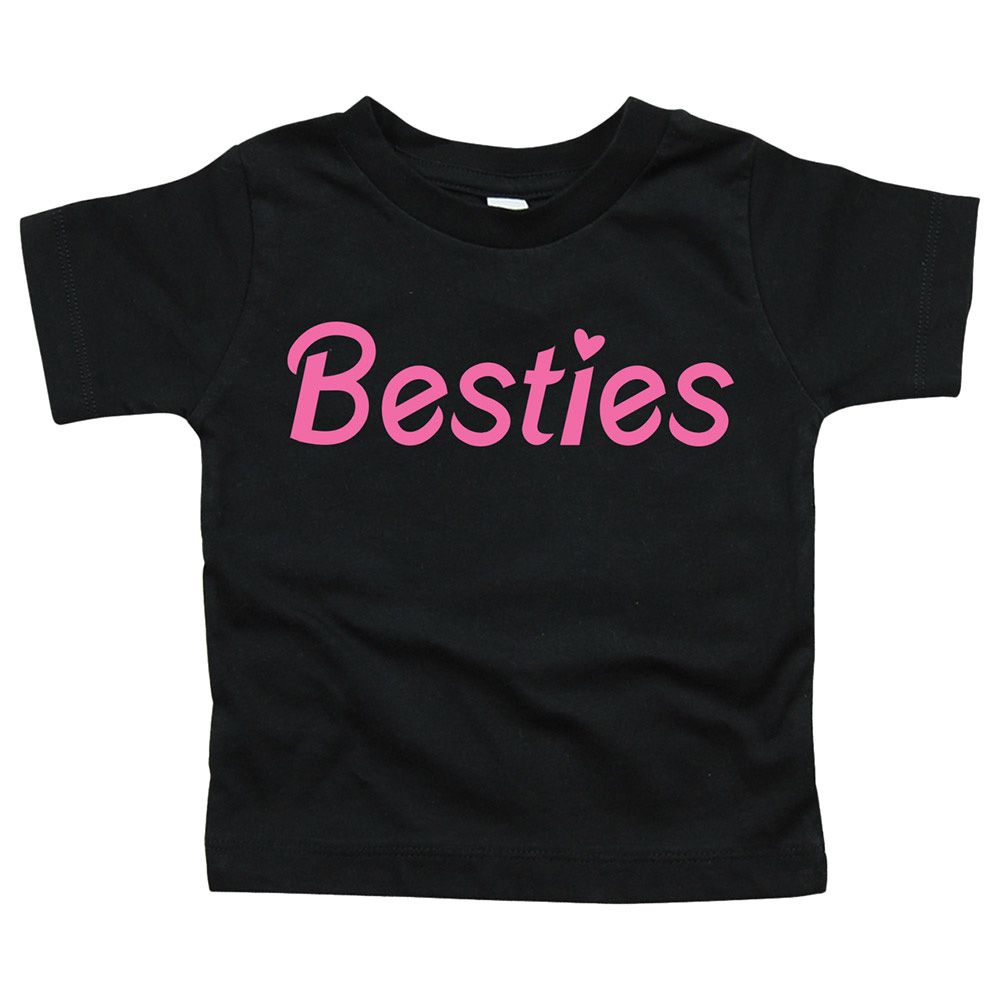 Matching Family Outfits - Daughter's Besties T-Shirt - Black