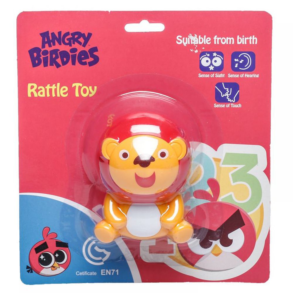 Angry Birds - Rattle Toy - Lion