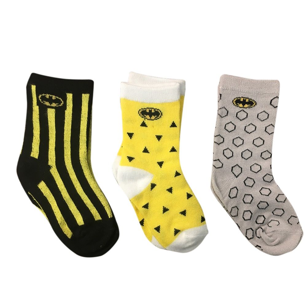 Justice League - Batman Printed Sock Pack of 3