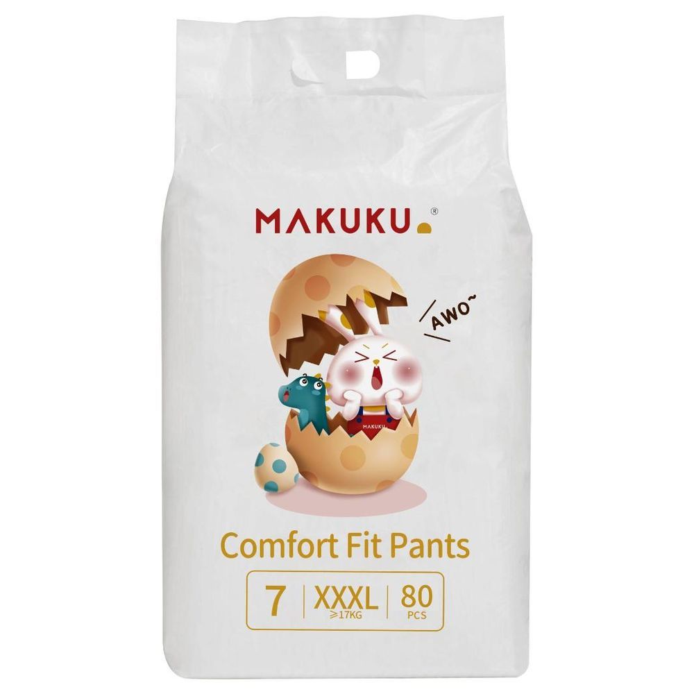 Makuku - Comfort Fit Pants - Size 7 - XXX-Large 17kg+ - 80pcs