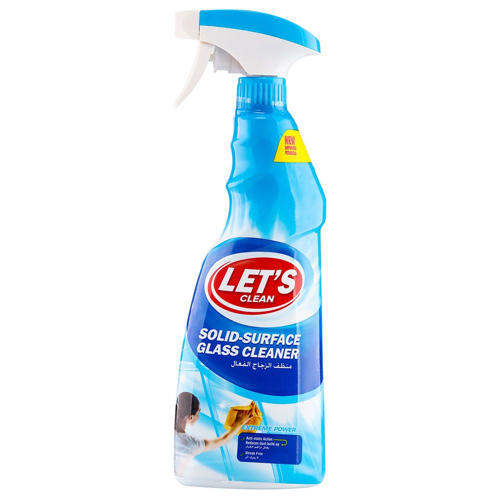 Let's Clean - Glass Cleaner - 600ml - Classic