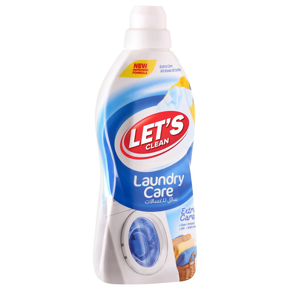 Let's Clean - Liquid Detergent For Colored Clothes - 1L - Blue