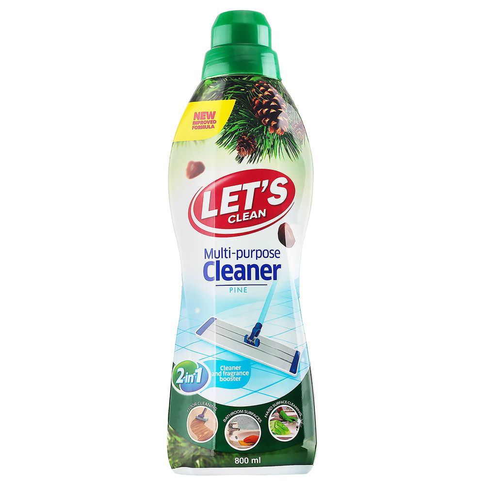 Let's Clean - Multi Purpose Cleaner - 800ml - Pine