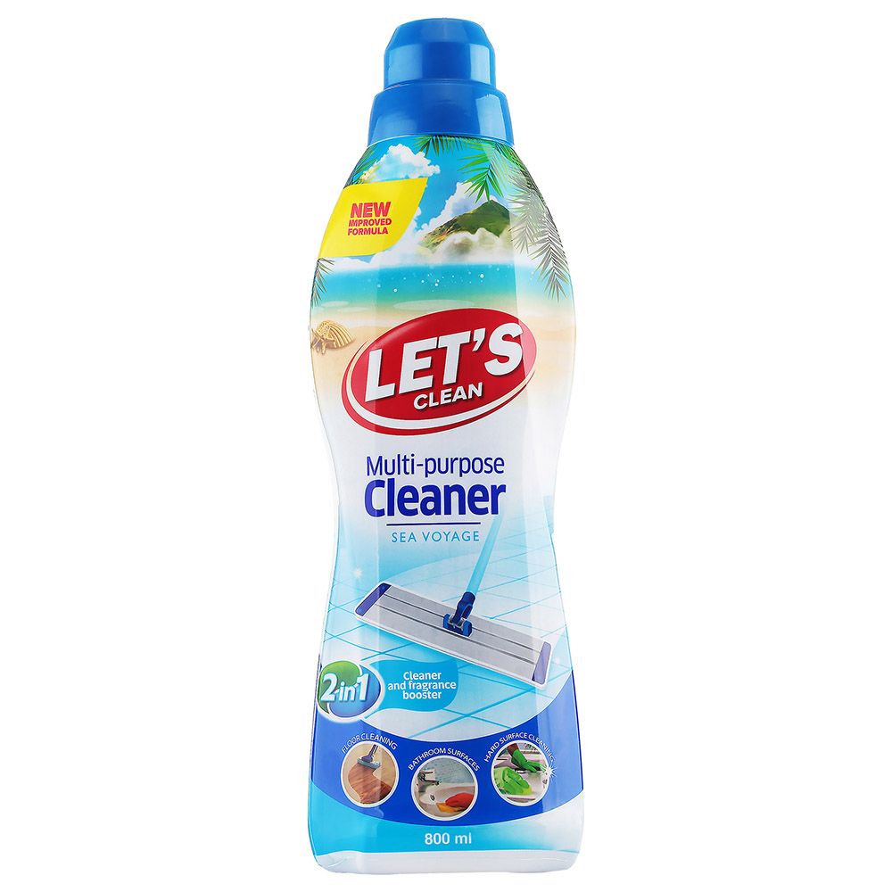 Let's Clean - Multi Purpose Cleaner - 800ml - Sea Voyage