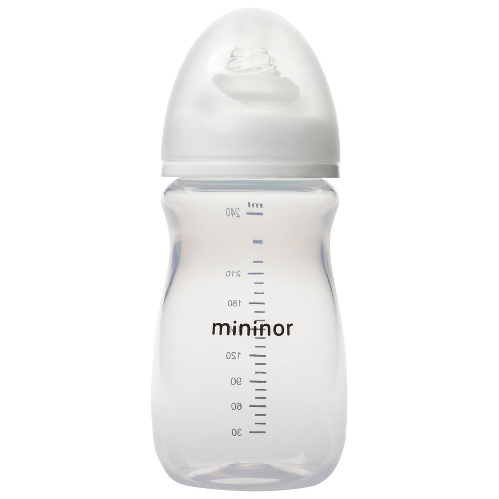 Mininor - Anti-Colic Baby Feeding Bottle - 240ml 