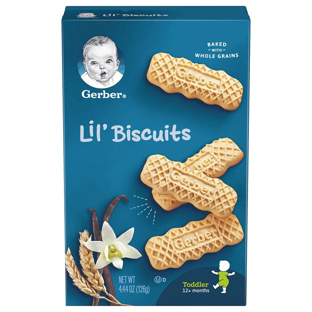 Gerber - Lil' Biscuits 12+ Months 126g