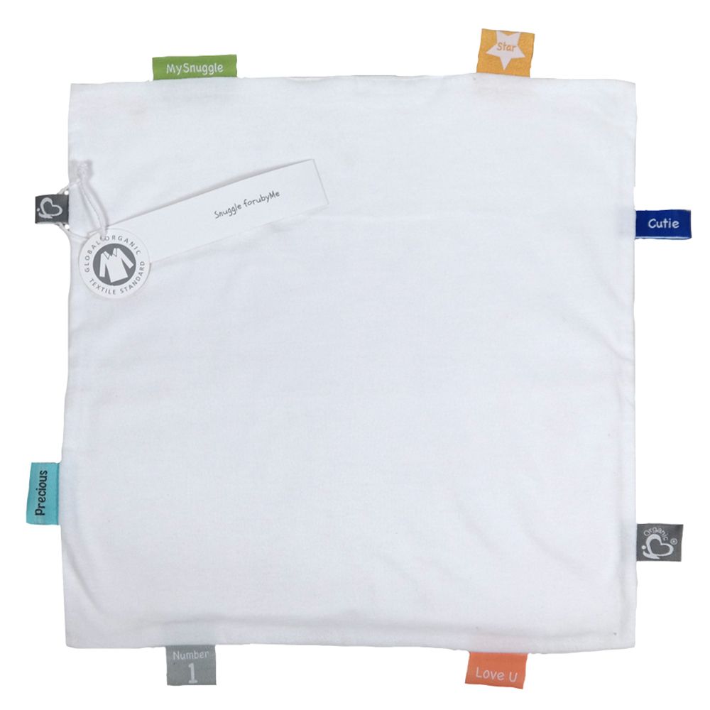 Me - Organic Baby Snuggle - Labels - White